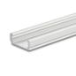 Preview: LED Aufbauprofil SURF12 FLAT Aluminium eloxiert, 300cm