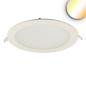 Preview: LED Downlight, 18W, rund ultraflach weiß, 225mm, ColorSwitch 3000|3500|4000K, dimmbar