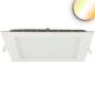 Preview: LED Downlight, 18W, eckig ultraflach weiß, 225x225mm, ColorSwitch 3000|3500|4000K, dimmbar