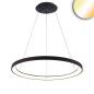 Preview: LED Hängeleuchte Orbit 580, schwarz, 48W, rund, ColorSwitch 3000|3500|4000K, dimmbar