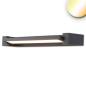 Preview: LED Wandlampe schwenkbar, 700mm, 20W, schwarz, ColorSwitch 2700|3000|4000K