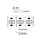 Preview: LED CRI923/960 Linear10 CCT Flexband, 24V DC, 10W ww + 10W kw, IP20, 5m Rolle, 240 LED/m