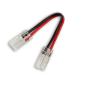 Preview: Kontakt-Verbinder mit Kabel Universal (max. 5A) K2-25 für 2-pol. IP20 Flexstripes mit Breite 5mm
