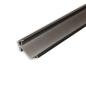 Preview: LED Eckprofil CORNER18 Aluminium schwarz RAL9005, 200cm