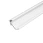 Preview: LED Eckprofil CORNER18 Aluminium weiß RAL9003, 200cm