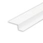 Preview: LED Trockenbau S-Profil 12, weiß RAL 9003 200cm