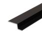 Preview: LED Trockenbau S-Profil 12, schwarz 9005 200cm