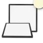 Preview: LED Deckenleuchte Slim300 Up&Down, schwarz, 18W, eckig, 300x300mm, warmweiß