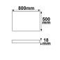 Preview: Infrarot-Panel PREMIUM Professional 350, 500x800mm, 332W