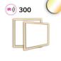 Preview: LED Leuchtrahmen H25, Innenformat 595x595mm, 50W, weißdynamisch, CRI92