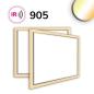 Preview: LED Leuchtrahmen H25, Innenformat 900x1000mm, 78W, weißdynamisch, CRI92