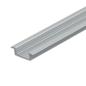 Preview: LED Einbauprofil MINI-EB V2, eloxiert L: 200cm