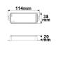 Preview: Sys-Pro + Zigbee 3.0 Funk 1-5 Kanal PWM-Dimmer, 12-24V DC 5x3A