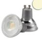 Preview: GU10 LED Strahler 5,5W, 60°, prismatisch, warmweiß, CRI90, 3-Stufen dimmbar