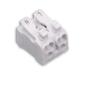 Preview: Anschlussklemme 2x2-polig, 0,5-2,5mm², max. 450V/16A