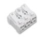 Preview: Anschlussklemme 2x3-polig, 0,5-2,5mm², max. 450V/16A