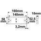 Preview: LED Trafo 48V/DC, 0-60W, SELV, ultraflach