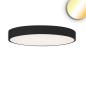 Preview: LED Deckenleuchte UGR<19 2H, schwarz, 80W|100W, IP42, DN1000, ColorSwitch 2700|3000|4000K, dimmbar