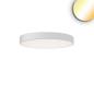 Preview: LED Deckenleuchte UGR<19 2H, weiß, 20W|30W, IP42, DN400, ColorSwitch 2700|3000|4000K, dimmbar