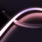 Preview: LED NEON RGB Flexband B13H13, 24V DC, 12W, IP67, 5m Rolle, 140 LED/m, inkl. Montageclips