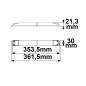 Preview: LED CCT PWM-Trafo 24V/DC, 0-60W, 2 Kanal, ultraslim, Push/DALI-2 DT8 dimmbar, SELV