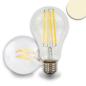 Preview: E27 LED Birne A67, 12W, klar, 160 lm/W, warmweiß, dimmbar