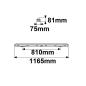 Preview: LED Wannenleuchte SL 120cm, IP66, PowerSwitch 24-40W, 140lm/W, 4000K