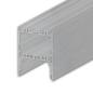Preview: LED Leuchtenprofil LAMP40 Aluminium silber pulverbeschichtet, 300 cm