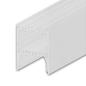 Preview: LED Leuchtenprofil LAMP40 Aluminium weiß pulverbeschichtet, 300cm