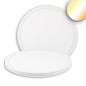 Preview: LED Deckenleuchte Slim400 PRO, 25W, weiß, rund, IP44, DN400, 3000|4000|5000K, Up&Down