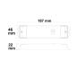 Preview: DALI-2 DT6 5 Adressen / DT8 5-Kanal 1 Adresse Multi-PWM Dimmer, 12-24V 5x4A, 36-48V 5x3A