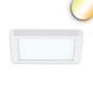 Preview: LED Aufbau/Einbauleuchte Flex Pro 235x235, 16W, weiß, 120lm/W, 3000|3500|4000K, dimmbar
