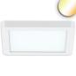 Preview: LED Aufbau/Einbauleuchte Flex Pro 300x300, 22W, weiß, 120lm/W, 3000|3500|4000K, dimmbar
