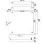 Preview: Infrarot-Panel BEST STANDARD, 900x1000mm, 865W