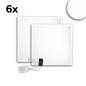 Preview: LED Panel ECO Backlight Line 625 UGR<19 2H/2H, CRI80, 36W, neutralweiß, 6er Pack, 1-10V dimmbar