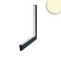 Preview: Track48 Eckleuchte vertikal schwarz, 20W, 120°, 48V, 3000K, CRI90, prismatisch, Line+