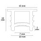 Preview: FLEX-COVER10 Twist+Bend, Silikon, schwarz, 5% Transm., 5m Rolle