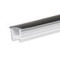 Preview: FLEX-COVER10 Twist+Bend, Silikon, schwarz, 5% Transm., 20m Rolle