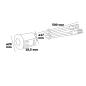 Preview: MiniAMP PIR-Bewegungsmelder, 3m Detektionradius, 30 sec., 12-24V DC, 3A