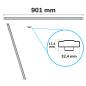 Preview: LINKLINE50 UP-Modul 10W für 120cm LED Hängeleuchte LINKLINE50 weiß