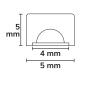 Preview: LED NEON940 MiniCut MiniAmp Milky Flexband, 24V DC, 7W, IP20, 4000K, 5m Rolle, 400 LED/m