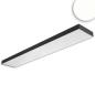Preview: LED Langfeldleuchte, 120x20cm, schwarz, PowerSwitch 25|30|35|40W, UGR<19 2H/2H, ColorSwitch 3000|4000|5000K, DALI dimmbar