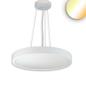 Preview: LED Hängeleuchte UGR<19 2H, weiß, 60W|70W+6W, IP42, DN800, 2700|3000|4000K, dimmbar, Up&Down