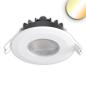 Preview: LED Einbaustrahler Vario-68, 4W|6W, 60°, 2700|3000|4000|6000K, IP65, CRI90, weiß