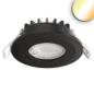Preview: LED Einbaustrahler Vario-68, 6W, 60°, 2700|3000|4000|6000K, IP65, CRI90, schwarz
