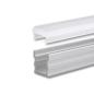 Preview: LED Profil GROUND-OUT16, befahrbar, Aluminium eloxiert, 200cm, inkl. Abdeckung opal