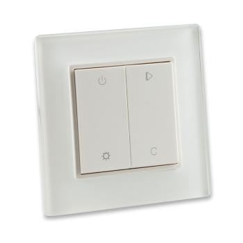 Preview: Sys-One RGB 1 Zone Aufbau-Tast-Fernbedienung mit Batterie