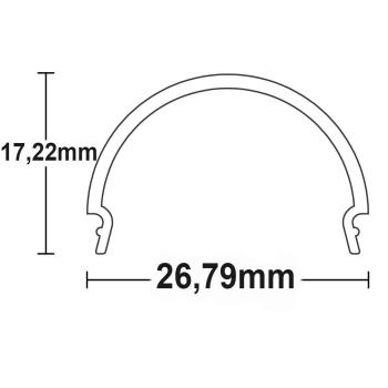 Preview: Abdeckung COVER13 opal 200cm für SURF20(FLAT)/DIVE20(FLAT)