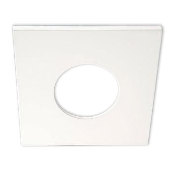 Cover Aluminium eckig weiß matt für Sys-68