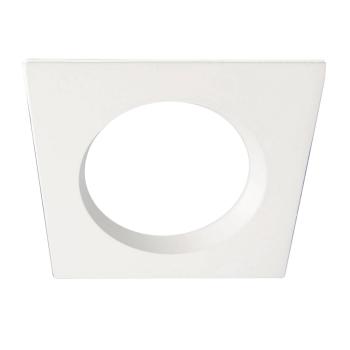 Cover Aluminium rückversetzt weiß für Sys-90